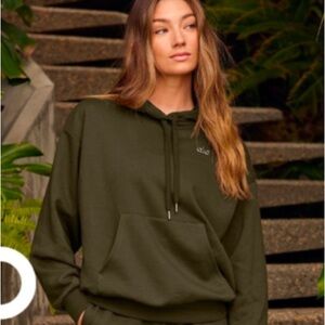 Alo Accolade Green Hoodie